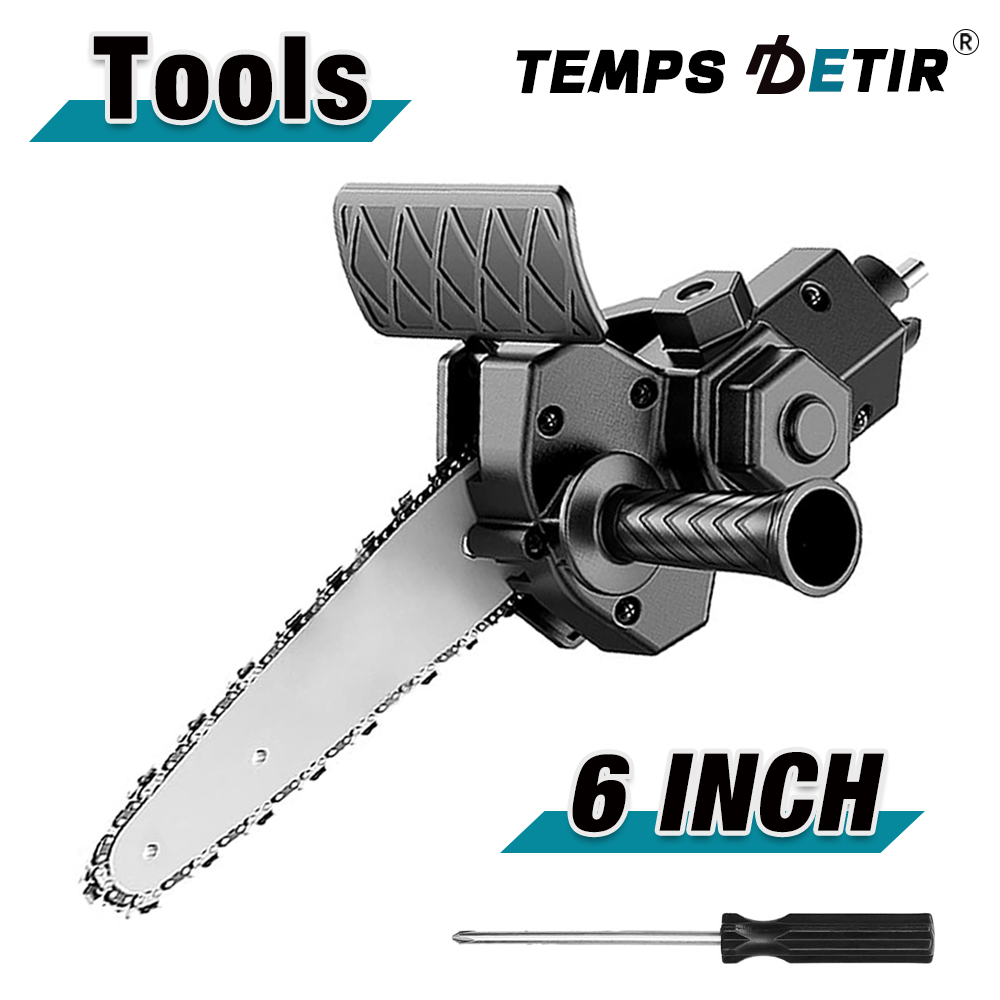Mini Electric Chainsaw 6 Inch - 6인치 전기 드릴 변환 전기 사슬
