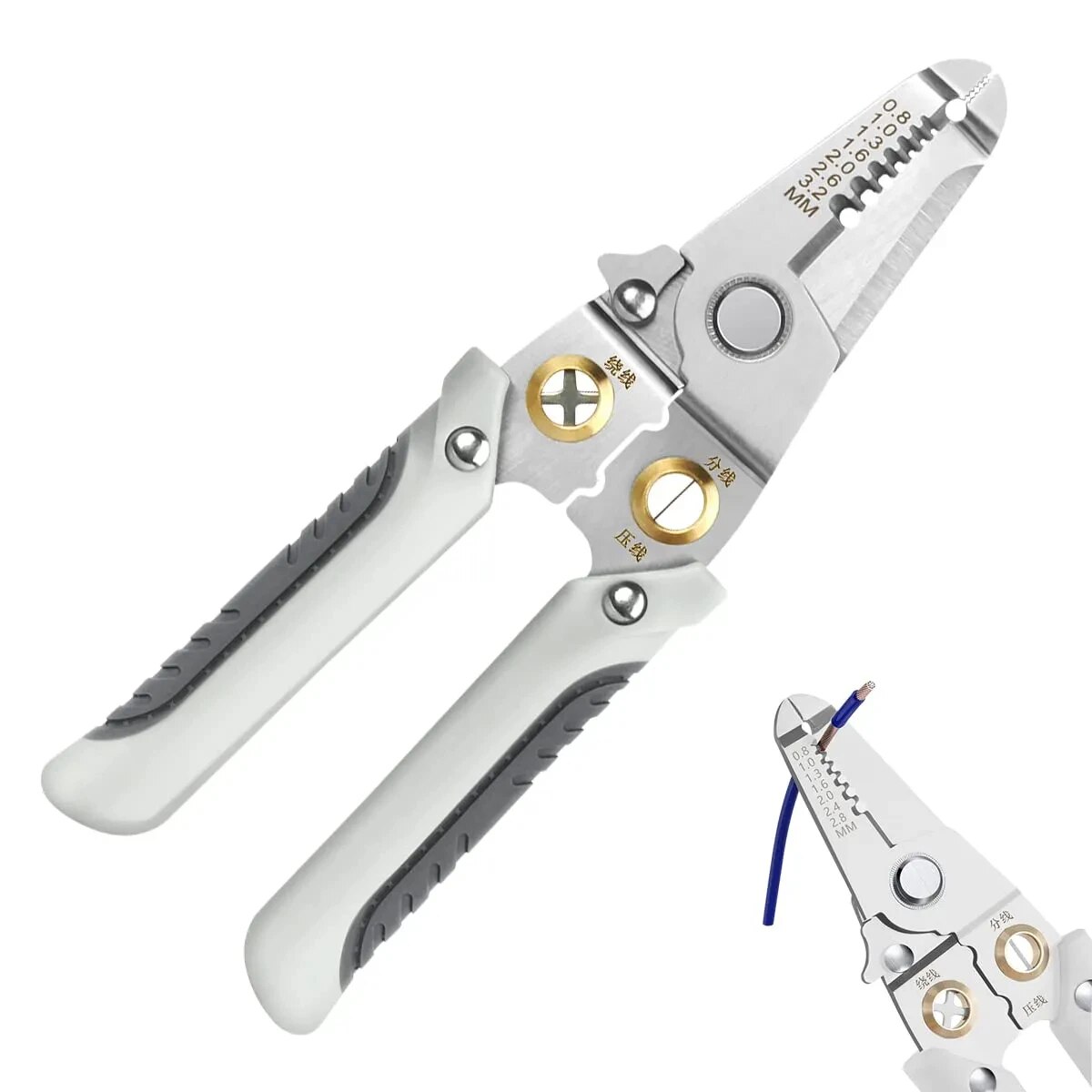 Automatic Wire Stripper Cutter - 6 In 1 와이어 스트리퍼 특수