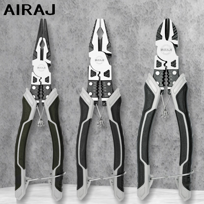 Automatic Wire Stripper Cutter - AIRAJ 다기능 범용 대각형 플라이어 하드웨어