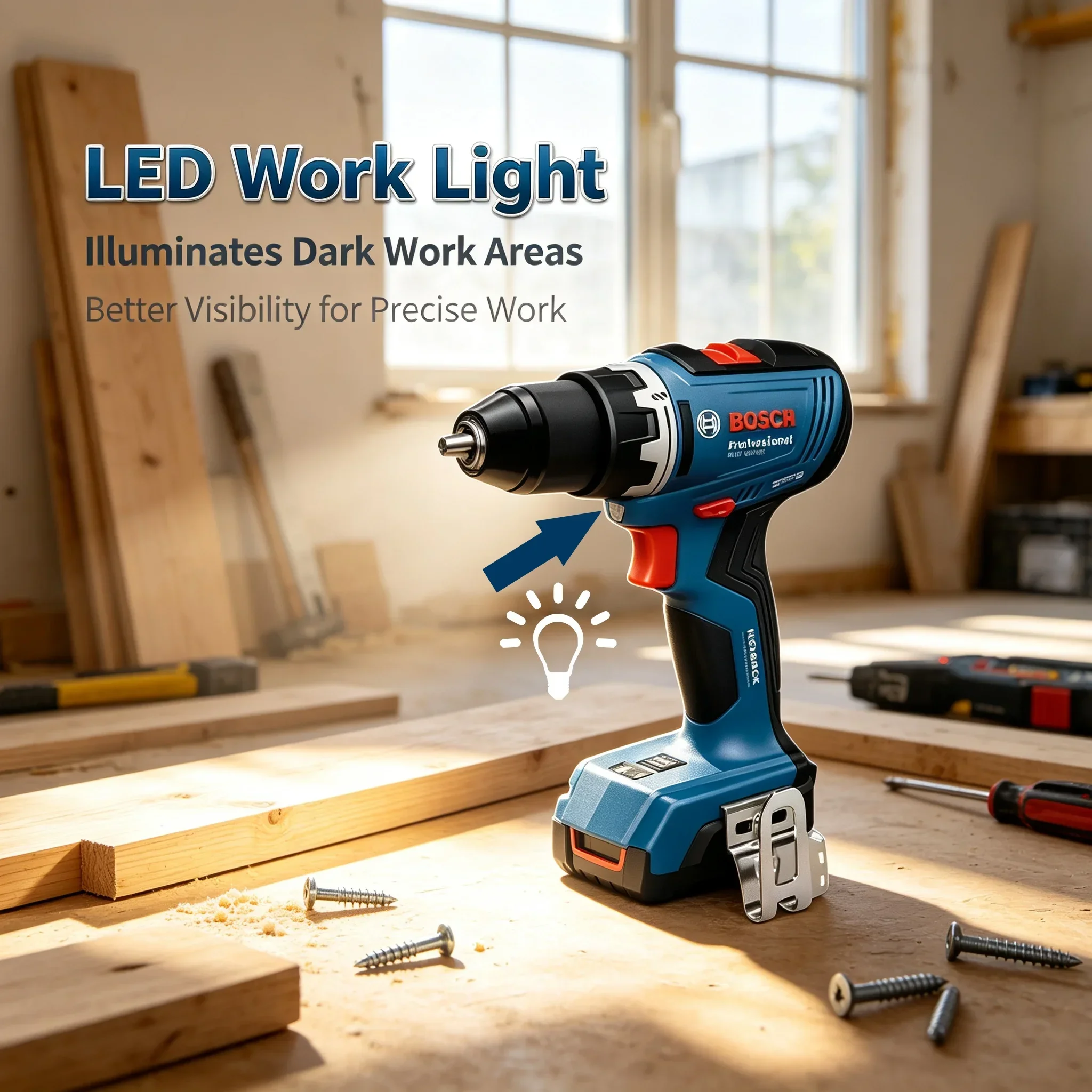 Brushless Cordless Electric Drill 18V - 보쉬 GSR 18V-65 브러시리스 무선 드릴