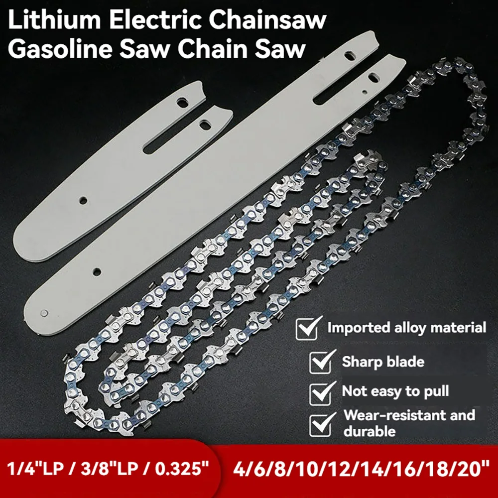 Mini Electric Chainsaw 6 Inch - 4/6/8/10/12/14/16/18/20 인치 전기 가솔린 전기 톱