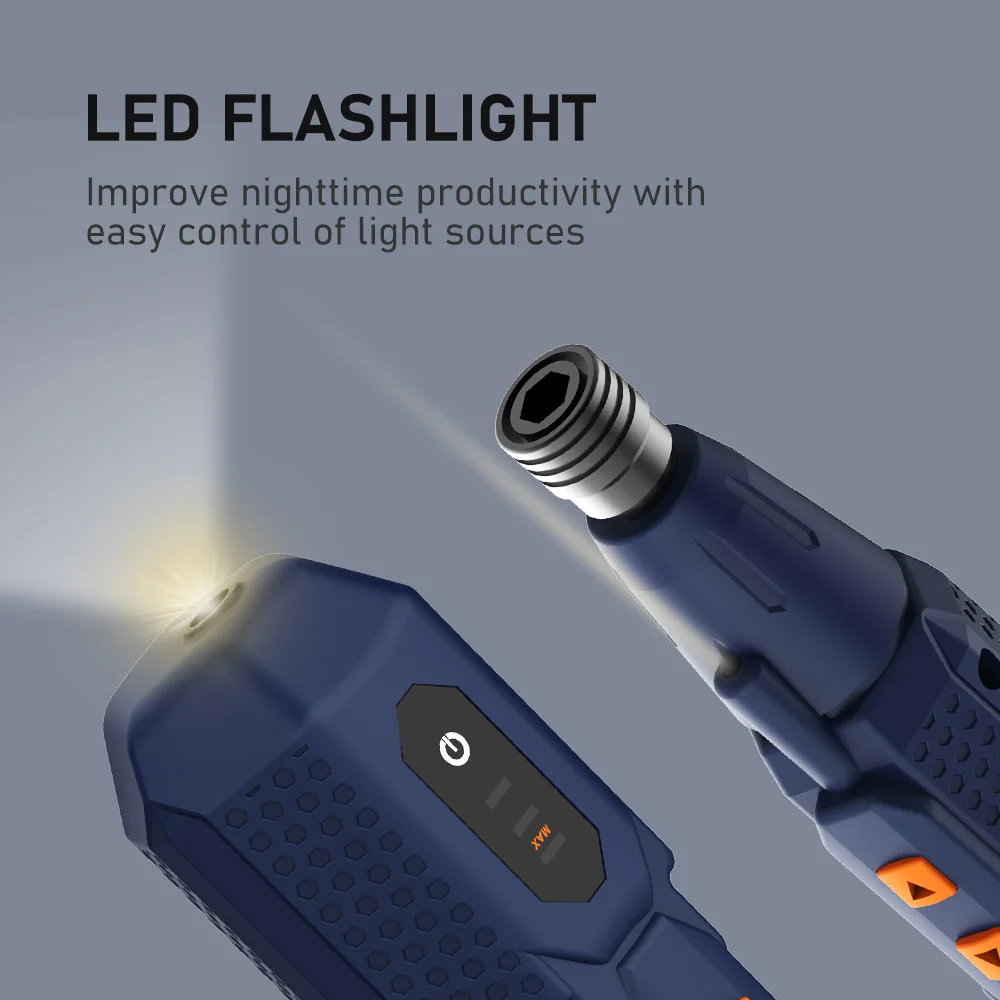 무선 전기 스크루 드라이버 세트 LED 조명이있는 4. - Electric Screwdriver Rechargeable Usb 리뷰 및 가격