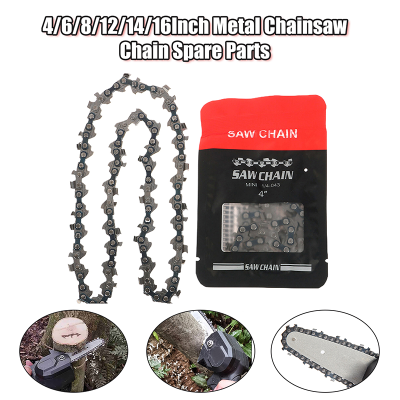 새로운 금속 체인톱 체인 예비 부품 4/6/8/12/1 - Mini Electric Chainsaw 6 Inch 리뷰 및 가격