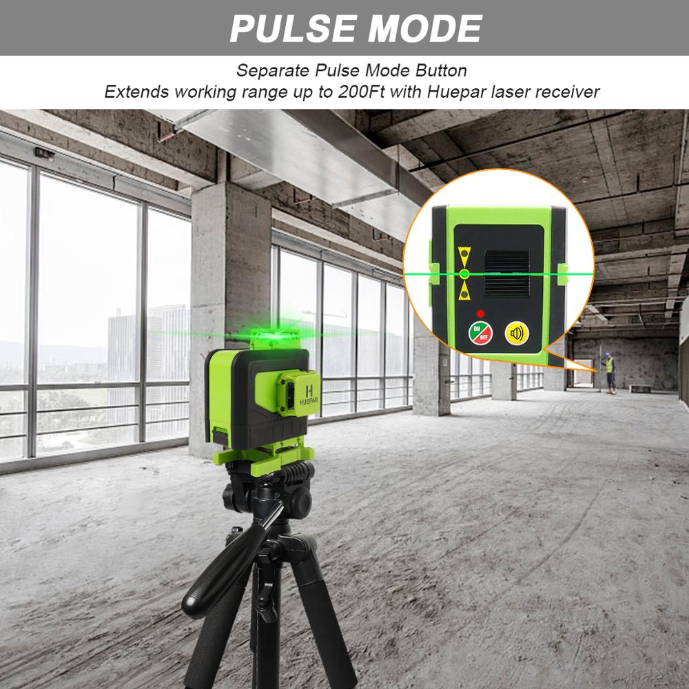 Huepar 4D 레이저 레벨 그린 라인, 수직 및 수 - Laser Level 16 Lines 4D Green 리뷰 및 가격