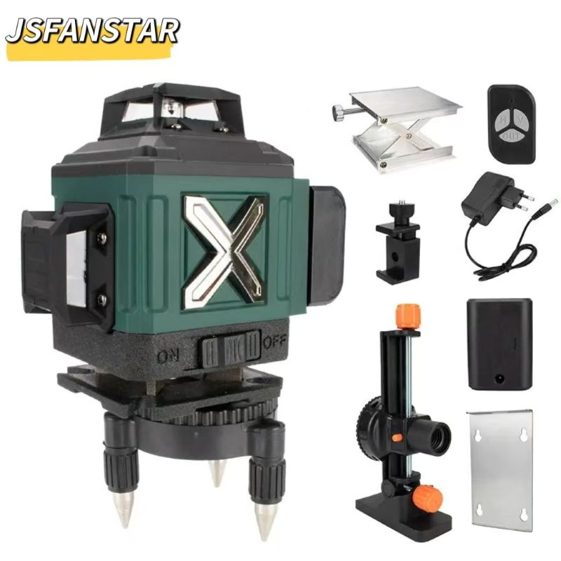 ATV4in1 배터리 구동 조절식 자동 회전 녹색 16 - Laser Level 16 Lines 4D Green 리뷰 및 가격