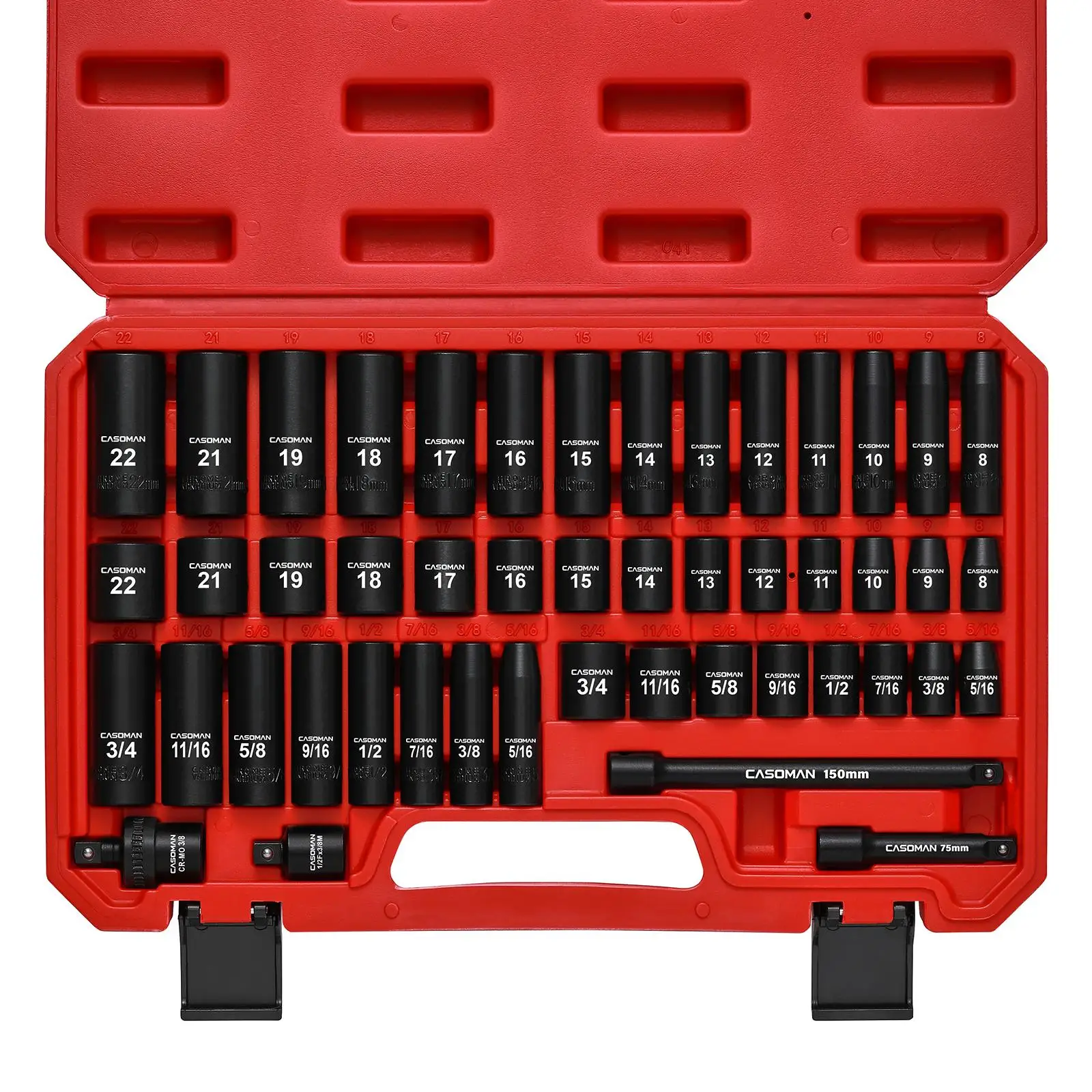 49피스 3/8인치 드라이브 임팩트 소켓 세트 6포인트 - Hand Tools 리뷰 및 가격