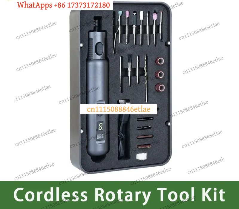 크리얼리티 무선 로터리 공구 키트, 다기능 6단계 속도 - Cordless Rotary Tool Kit Accessories 리뷰 및 가격